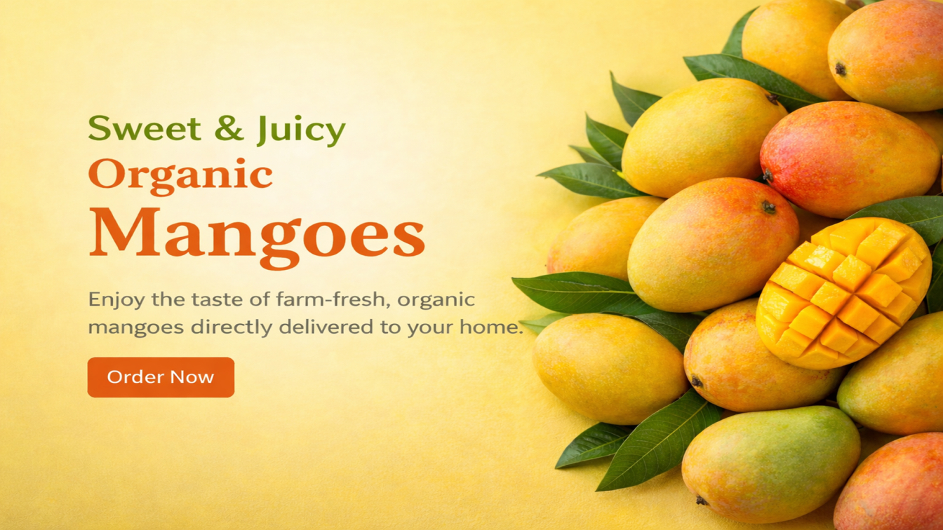 Fresh Mango Banner